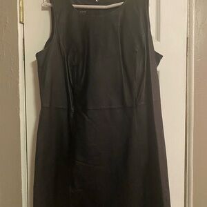 Women genuine leather dress.  Nice for all occasions.